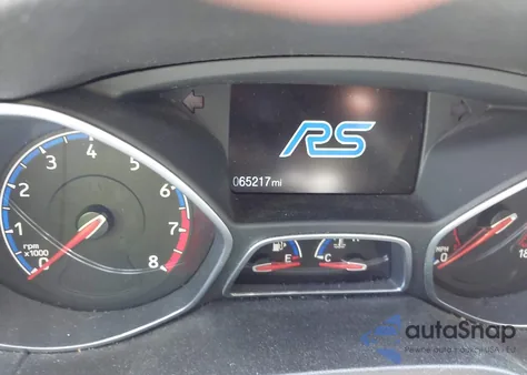 2018 Ford Focus Rs из США, поврежденный, VIN WF0DP3TH7J4127724